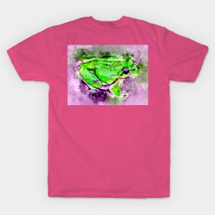 Watercolor Tree Frog T-Shirt